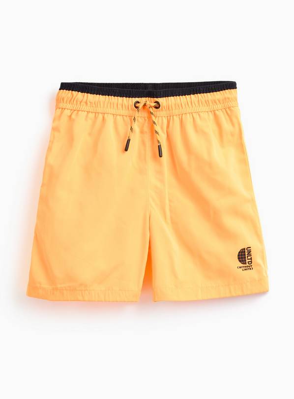 Orange Woven Swim Shorts 4-5 Years